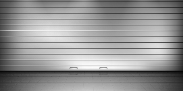 imagen de cortinas metalicas automatizadas por la empresa Abrematyc