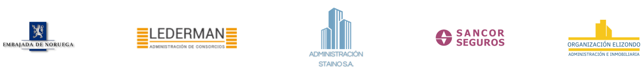 Logos de clientes que confían en Abrematyc, destacando su experiencia en soluciones de automatización y seguridad