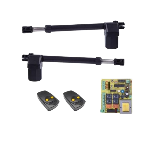 Kit de automatización para portón doble batiente de Abrematyc